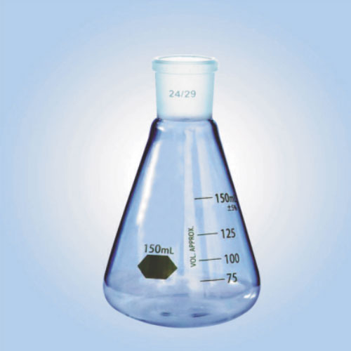 Flasks - Conical Erlenmeyer With Narrow Neck And   Interchangeable Joint